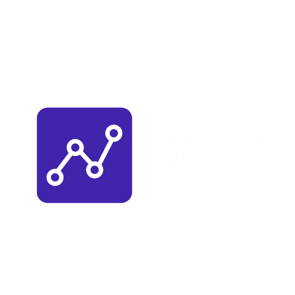 Logo Financialhypes Weiß Blau